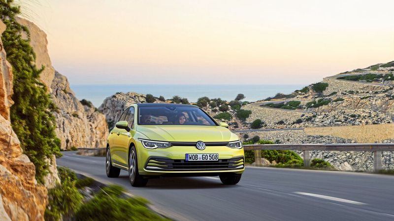 45 Jahre nach dem Start der Baureihe Golf hat VW nun die achte Generation vorgestellt. (Volkswagen)