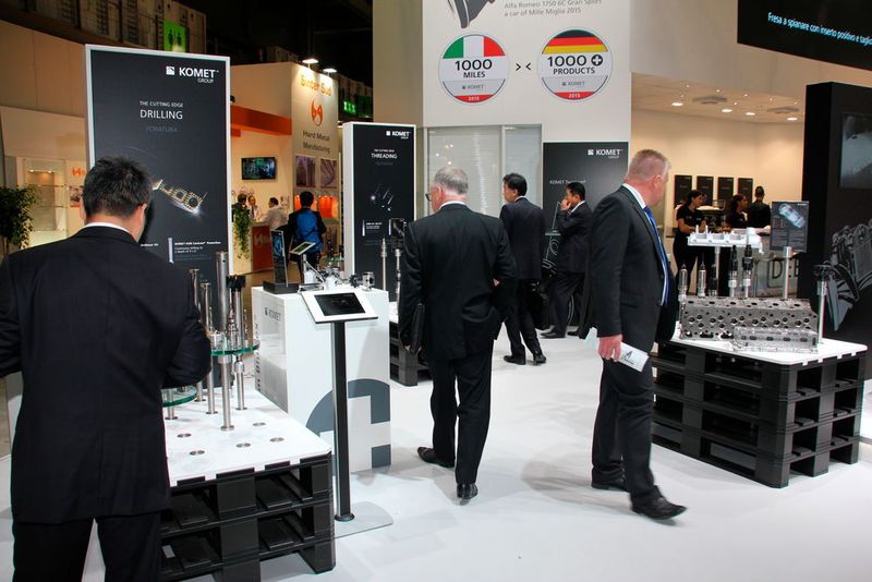 Impressionen von der EMO Mailand 2015. (Bild: Sonnenberg)