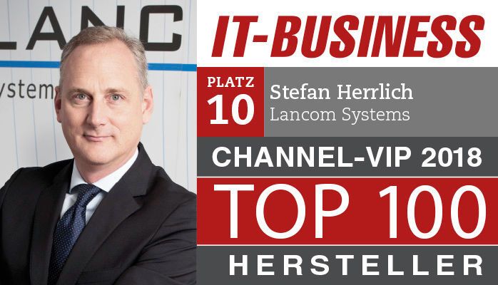 Stefan Herrlich, Geschäftsführer LANCOM Systems (Lancom / Martin Rottenkolber)