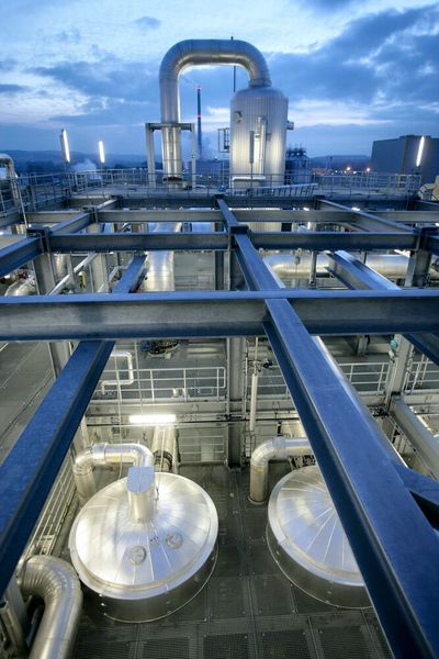 In Zeitz verarbeitet CropEnergies täglich rund 2000 Tonnen Getreide zu Ethanol. (Bild: CropEnergies/ Martin Jehnichen)