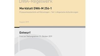 Die Deutsche Vereinigung für Wasserwirtschaft, Abwasser und Abfall e.V. (DWA) hat den Entwurf des Merkblatts „Prozessmesstechnik auf Kläranlagen – Teil 1: Allgemeine Anforderungen“, vorgelegt. (DWA)