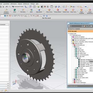MI:Materials Gateway für NX – Materialdatenzugriff innerhalb des CAD-Systems.