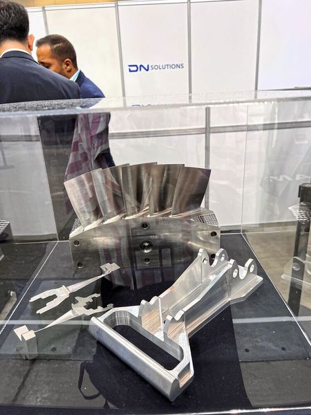 Impressionen von der 14. DN Solutions International Machine Tool Fair (DIMF). (Bild: VCG)