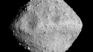 In June 2018, Japan's Hayabusa2 spacecraft retrieved samples from asteroid Ryugu. (Source: Jaxa, University of Tokyo and collaborators)