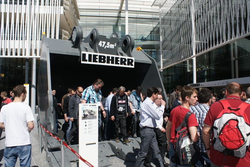 Impressions from this years Bauma 2013 in Munich. (Picture: Willeke/Konstruktionspraxis)