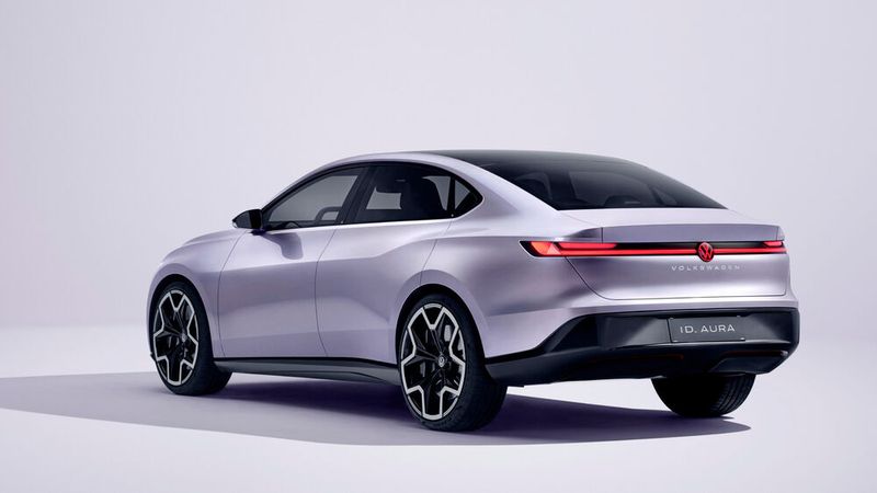 Der ID Aura soll modernste Technologie ins A-Segment bringen, inklusive KI-gesteuerter Assistenzsysteme und intuitiver Bedienung. (Bild: VW)