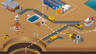 Das Investment von BASF Venture Capital soll die Weiterentwicklung und den Vertrieb von künstlicher Intelligenz im Bergbau fördern. (BASF)