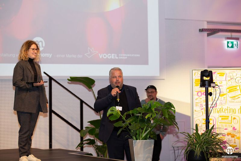 Impressionen von den B2B Marketing Days 2022. (Bild: marconomy)