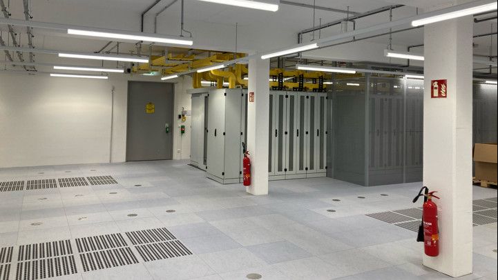 Blick in das neue Datacenter in Sehde(Bild:  Avacon)
