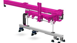 Die Basis dieses Shuttles bildet ein Lifgo-Zahnstangengetriebe von Leantechnik. (Leantechnik)
