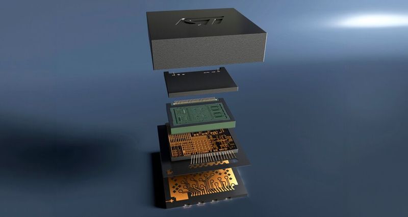 Der neue intelligente Vibrationssensor IIS3DWB10IS von STMicroelectronics ist eine Alternative zu piezoelektrischen Sensoren für die industrielle Zustandsüberwachung. (Bild: STMicroelectronics)