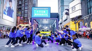 Marketing-Aktion zum Marktstart des China-Modells Jetta. (Volkswagen)