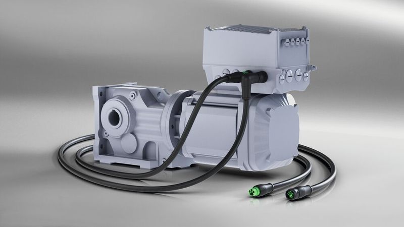 Die wasser- und staubdichten Steckverbinder der MQ15-Serie von Murrelektronik versorgen Maschinen und Anlagen mit Energie und sind prädestiniert für den Anschluss von Asynchron- und Drehstrommotoren. (Bild: Murrelektronik)