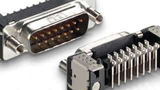 D-Sub SMT-Steckverbinder: Die neue Serie schützt mit gesichertem Befestigungszubehör auch vor unsachgemäßer Handhabung (Bild: ERNI)