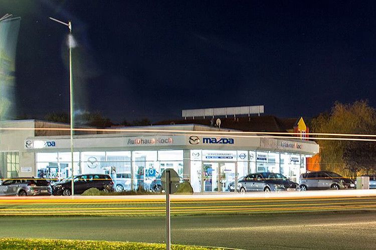 ... Finowfurt (Volvo, Mazda, Gebrauchtwagen) aktiv. (Foto: Koch)