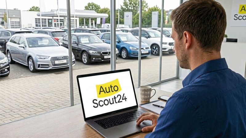 Autoscout 24 hat ein KI-Tool eingeführt, das Händlern qualifiziertere Leads liefern soll.(Bild:  Gemini / 3.1 Flash Image / KI-generiert)