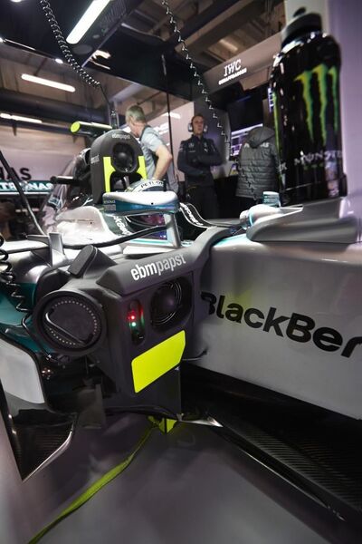 EBM-Papst unterstützt den Formel-1-Rennstall Mercedes AMG Petronas mit Kühl- und Lüftungssystemen. (Bild: Mercedes)