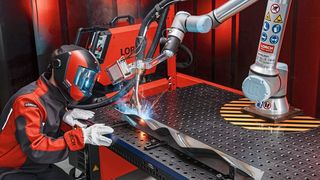 Touch-Sense, Seam-Tracking und Seam-Pilot: Die Lorch Cobot Welding Solutions bietet viele Anwendungstools, die das Cobot-Schweißen noch effizienter machen sollen. (Bild:  Lorch Schweißtechnik)