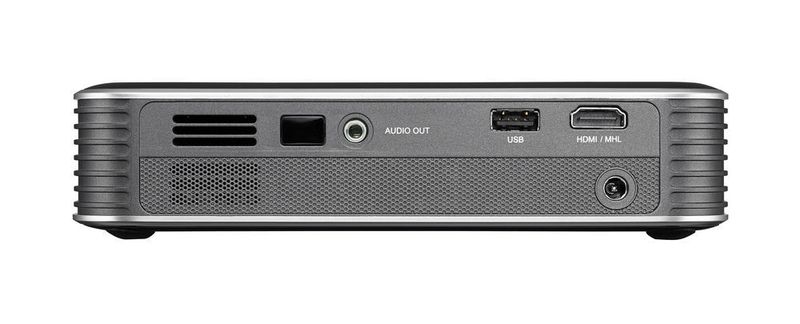 Die Abmessungen des Projektors betragen 190 x 114 x 43 Millimeter. (Vivitek)