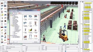 Einfach aufgeräumt: Die neue Benutzeroberfläche visualisiert Logistik-Projekte nun noch einfacher und übersichtlicher. (Bild: Tarakos)