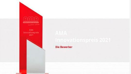 In diesem Jahr kämpfen drei Nominierte für den AMA Innovationspreis. Bereits nominiert wurd das Gewinnerteam für das „Junge Unternehmen“. In diesem Jahr kämpfen drei Nominierte für den AMA Innovationspreis. Bereits nominiert wurd das Gewinnerteam für das „Junge Unternehmen“.