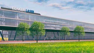 Der 3D-Campus von Concept Laser und GE ist für 500 Mitarbeiter ausgelegt, die sich auf F&E, Produktion, Service und Logistik verteilen. (Concept Laser GmbH)