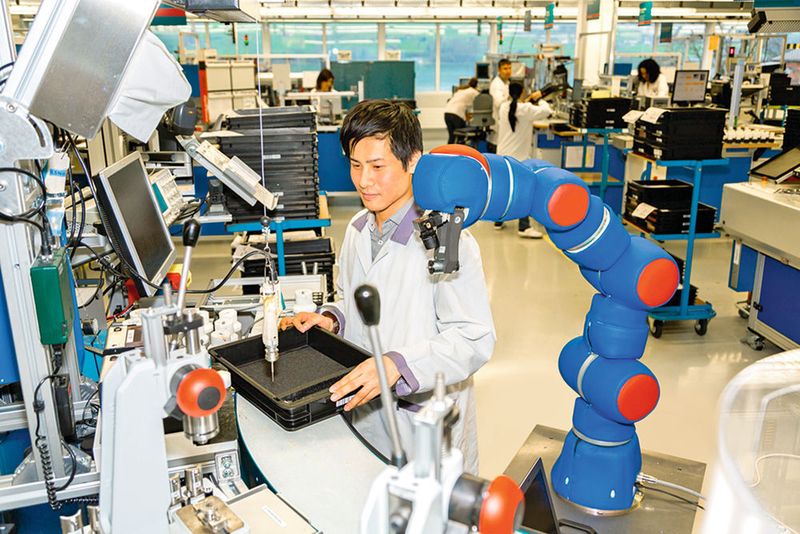 Der P-Rob 1R im Einsatz. (Maxon Motor)