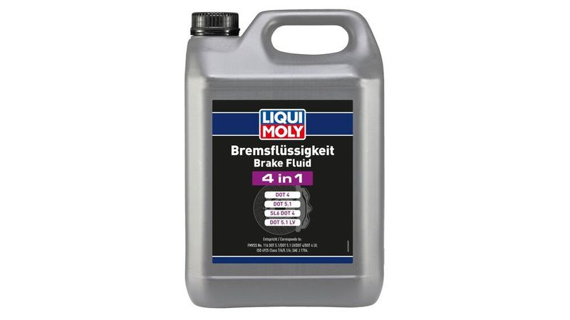 Die 4 in 1 Bremsflüssigkeit vereint vier Spezifikationen in einem Produkt (Bild: LIQUI MOLY GmbH)