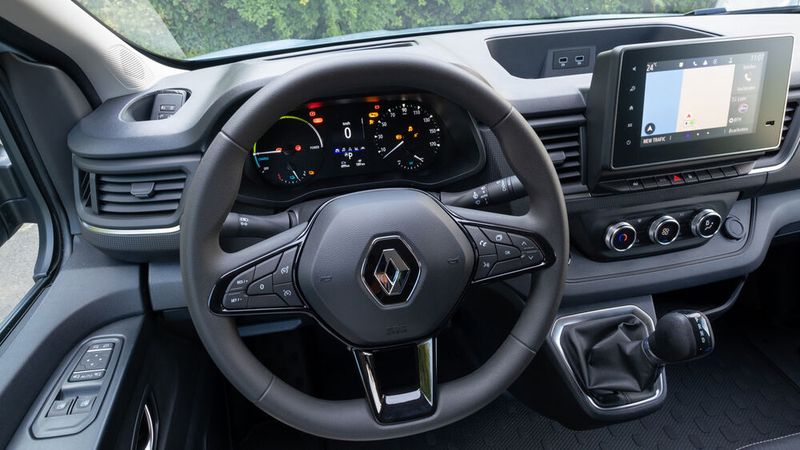 Eine klassische Gangschaltung gibt es im E-Trafic nicht mehr. (Bild: Renault)