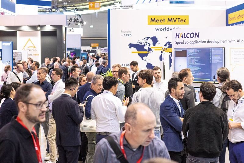 Große Besucherresonanz auf der Vision 2026.(Bild:  Benjamin Stollenberg / Messe Stuttgart)