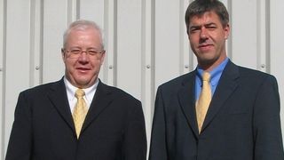 Geschäftsführung der neu strukturierten Ruwel GmbH: Bruno Hälg (l.) und Ralf Ebeling (Archiv: Vogel Business Media)