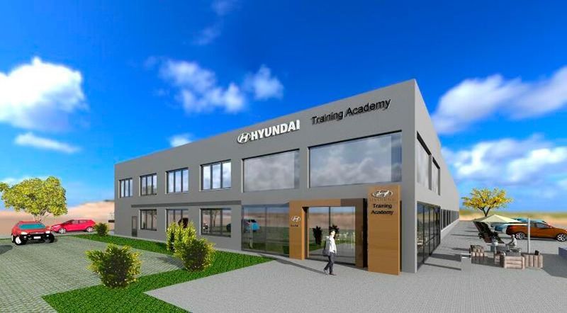 So könnte Hyundais neues Trainingszentrum künftig aussehen. So könnte Hyundais neues Trainingszentrum künftig aussehen.