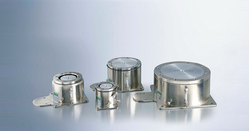 Bild 2: Membranluftfedern vom Typ Biair ED (Stahlversion). (Bild: Bilz)