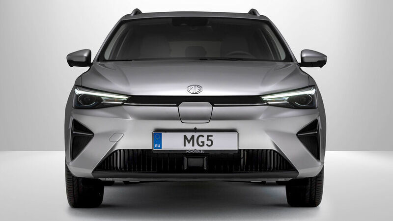 Anfang 2022 startet der MG 5 Electric. (MG)