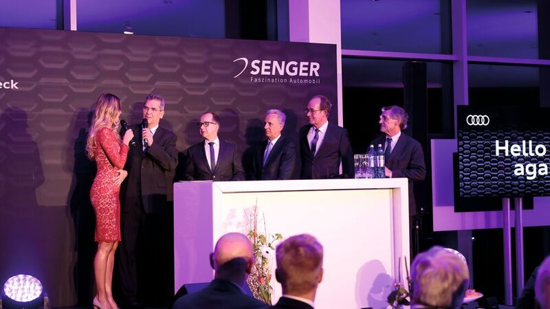 Das neue Audi-Zentrum in Lübeck eröffnete Senger Anfang 2017. (bilderberg.tv / Thomas Berg)