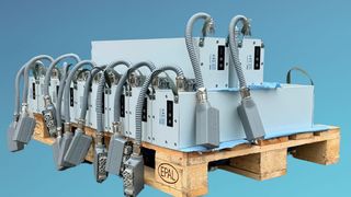 Die Batterie Packs von Diehl Energy Products werden für innerbetriebliche Transporte wie mit Automated Guided Vehicles (AGV) entwickelt und produziert. (Bild: Diehl)