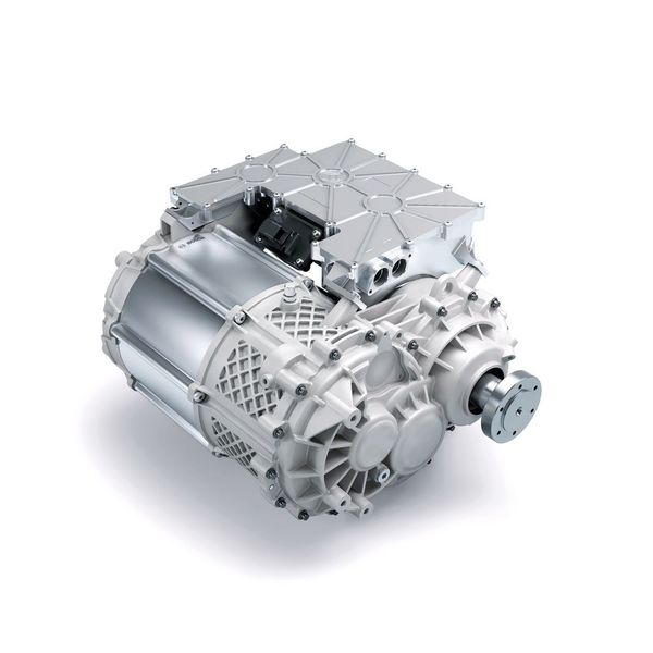 Platz 5: Neuer Elektroantrieb von Bosch: e-Achse ist effizienter und günstiger – Mit der e-Achse erfindet Bosch den Elektroantrieb neu. Laut dem Unternehmen soll die Neuentwicklung zum wirtschaftlich großen Wurf werden. Denn: Ein All-in-one Prinzip für den Antrieb von Elektroautos soll effizienter und günstiger als bisherige Elektroantriebe sein – und so mehr Reichweite ermöglichen.  (Robert Bosch)