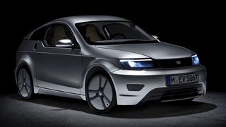 Visio.M ist das neue Elektroauto der TU München und wurde auf der eCarTec 2014 vorgestellt. (Florian Lehmann / TUM)