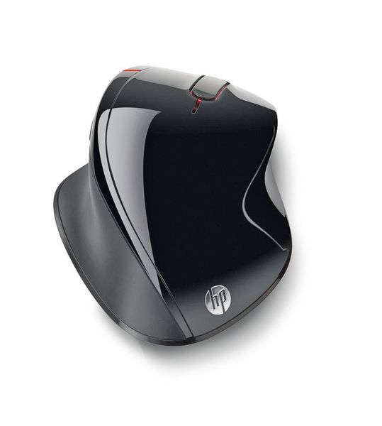 Statt Scrollrad gibt es einen Touch-Streifen zur Bedienung der HP Wi-Fi Touch Mouse X7000. (Archiv: Vogel Business Media)