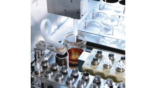 Eine effiziente Lösung zur Dosierung viskoser Substanzen (Bild: Zinsser Analytics)