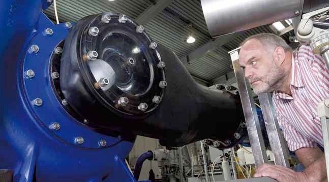 Modern pumps and valves have to be energy-efficient above all else. (Picture: KSB)