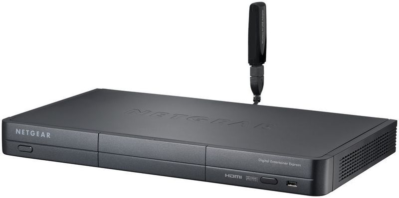 Mit der Settop-Box Netgear EVA9100 können digitale Inhalte aus dem Internet auf den Fernseher gespielt werden. (Archiv: Vogel Business Media)