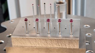 Vakuumgelötete Messtaster. (Bild: iew induktive Erwärmungsanlagen )