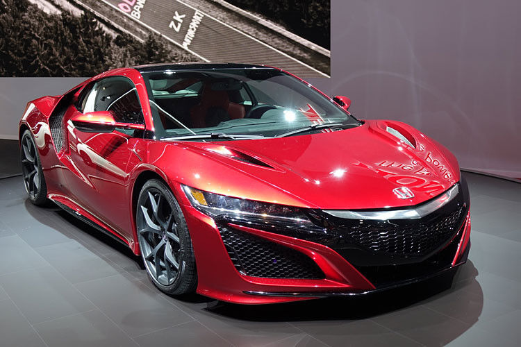 Supersportler aus dem Hause Honda: Der NSX versprüht selbst im Stand seine Leistung. (Foto: Christian Otto)