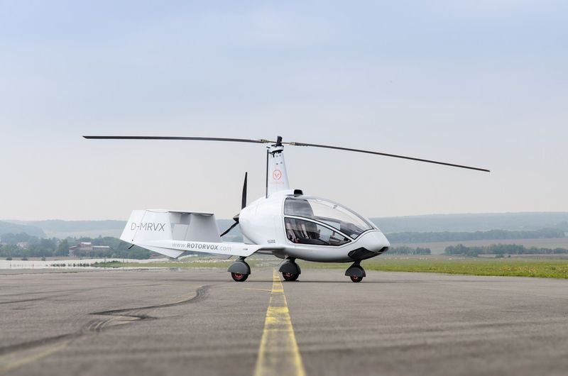 Der neue Rotorvox C2A: Mit dem modernen und ultraleichten Traghubschrauber soll vielen Menschen der Zugang zum Fliegen erleichtert werden. (Bild: Rotorvox)