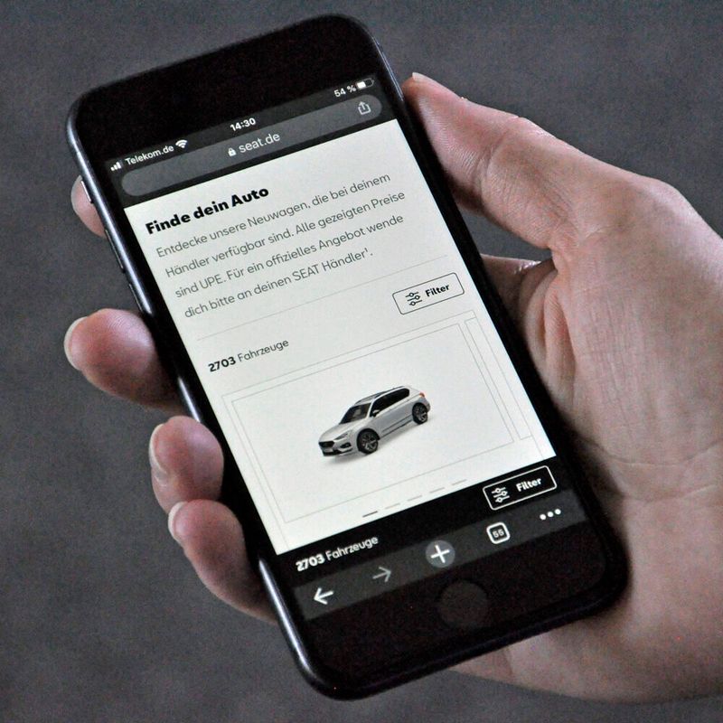 Seat-Interessenten können künftig der Lagerbestand von Handel und Importeur online durchsuchen.
