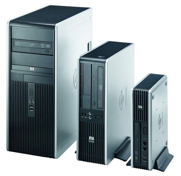 Die HP-Business-PCs gibt es in verschiedenen Größen. (Archiv: Vogel Business Media)