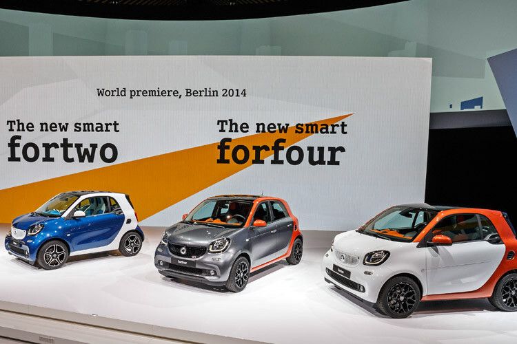 Daimler bringt im Herbst den neuen Smart – als Zwei- und Viersitzer. (Foto: Daimler)