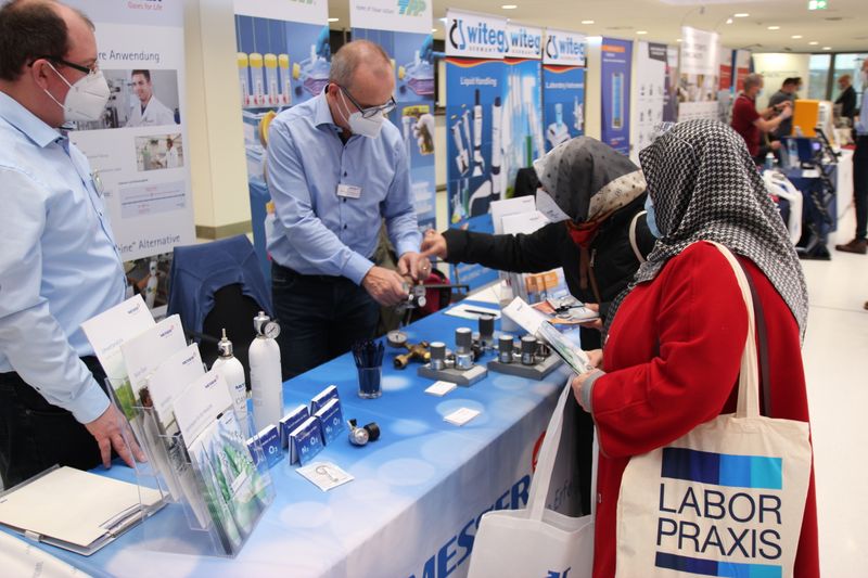 Impressionen der LAB-SUPPLY Münster 2021  Mehr Infos zu den kommenden LAB-SUPPLY-Messen finden Sie auf www.lab-supply.info.  (LABORPRAXIS, C. Lüttmann)