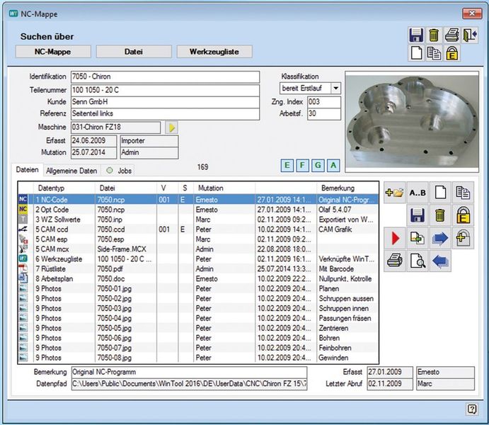 Einwandfreie Programme: Im WinTool steckt einschlägige Industrieerfahrung. Kundenfeedbacks wie Erweiterungswünsche werden systematisch in der Softwareentwicklung berücksichtigt. (WinTool)